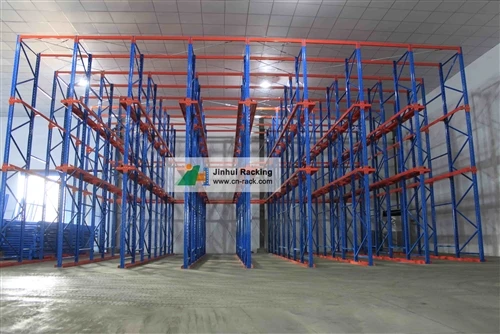 Are there any fire safety considerations for drive in racking?